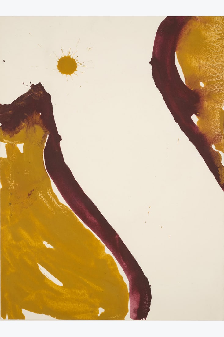 Claude Viallat (born 1936) Untitled: Claude Viallat (born 1936)UntitledGouache on paper38 x 28 cmProvenance: Private collection, Paris