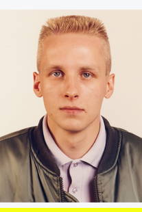 Thomas Ruff (born 1958) Untitled (portrait) P: Thomas Ruff (born 1958)Untitled (portrait) P. Martin, 1988C-printUnlimited editionSigned and dated on back24 x 18 cmProvenance: Private collection, Paris