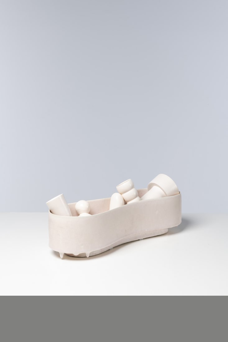 Tony Marsh (born 1954) Sculpture - ‘Vessel and Contents’ ‘Floating and Dreaming (1 of 1)