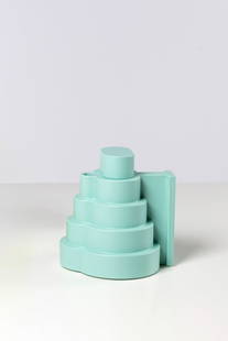 Ettore Sotsass (1917-2007) Lapislazzuli Indian Memories collection Coffee pot-object in glazed: Ettore Sotsass (1917-2007)Lapislazzuli Indian Memories collectionCoffee pot-object in glazed ceramicBears the Sarri studio and designer’sstamps on the backEdition of 100 + 10 H.C. proofsModel