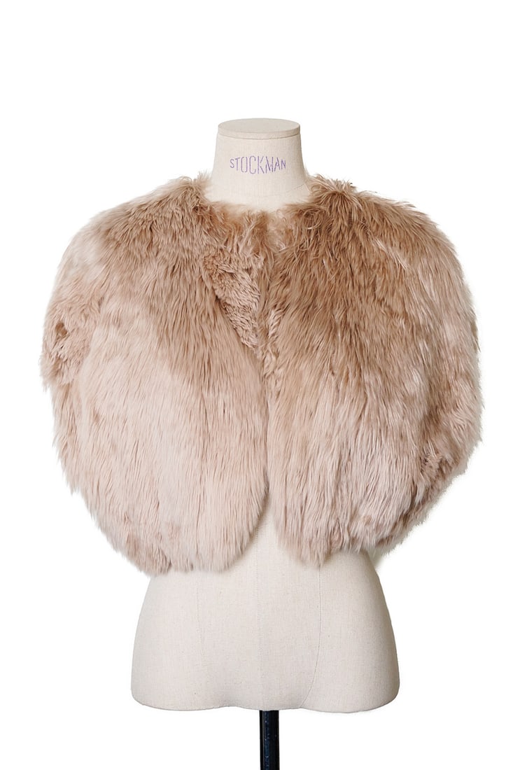 Marni Pearl gray alpaca bolero: MarniPearl gray alpaca boleroSize : 40