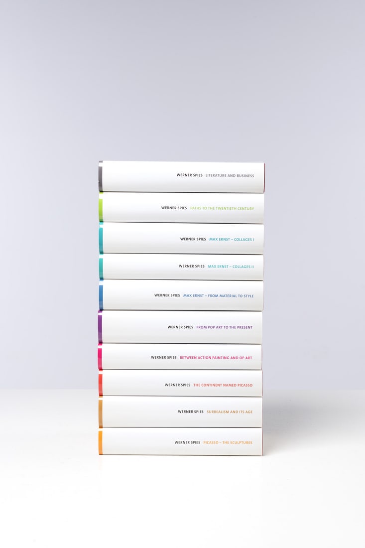 Set of 10 books Werner Spies collection, New York, Abrams:: Set of 10 books Werner Spies collection,New York, Abrams:- Max Ernst - collages I (vol 1 and 2)- Max Ernst - collages II- Max Ernst - From material to style (vol 3)- Picasso - The sculptures (vol 4)-