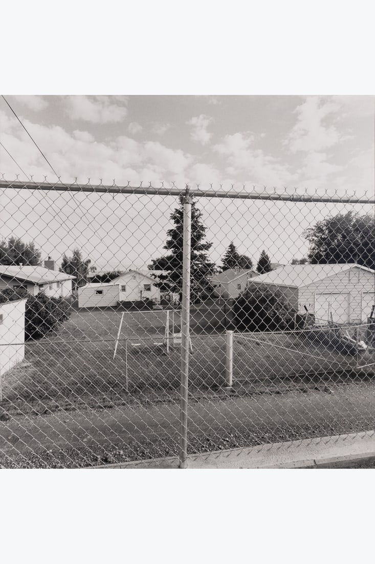 Lee Friedlander (born 1934) Wyoming, 1995: Lee Friedlander (born 1934)Wyoming, 1995Silver gelatin printSigned, dated, titled, annotated and stamped by the artist on the reverseImage: 38×38cmSheet: 50.5×41.5cmProvenance:- Zabriskie Ga