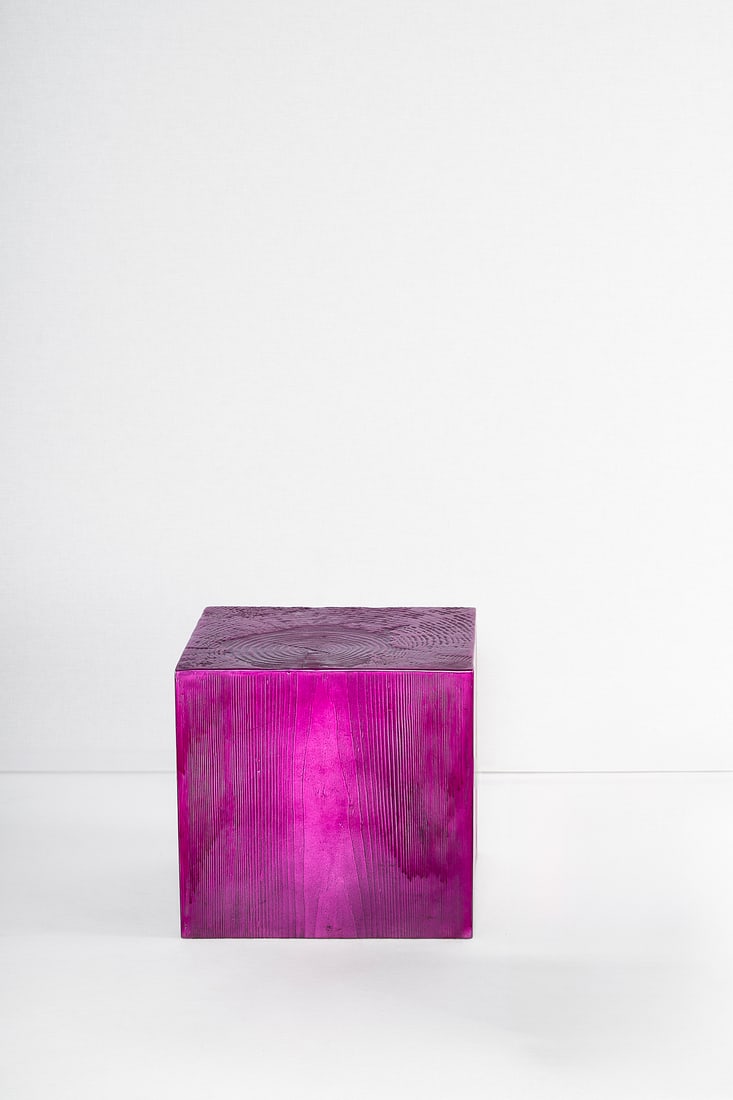 Andrea Salvetti (1967-2017) Stool - Model ‘Tronchi’: Andrea Salvetti (1967-2017)Stool - Model ‘Tronchi’Painted cast aluminumInscribed signature ‘Andrea Salvetti’Model created in 2007H 44.5×W 47×D 47 cmBibliography:- 