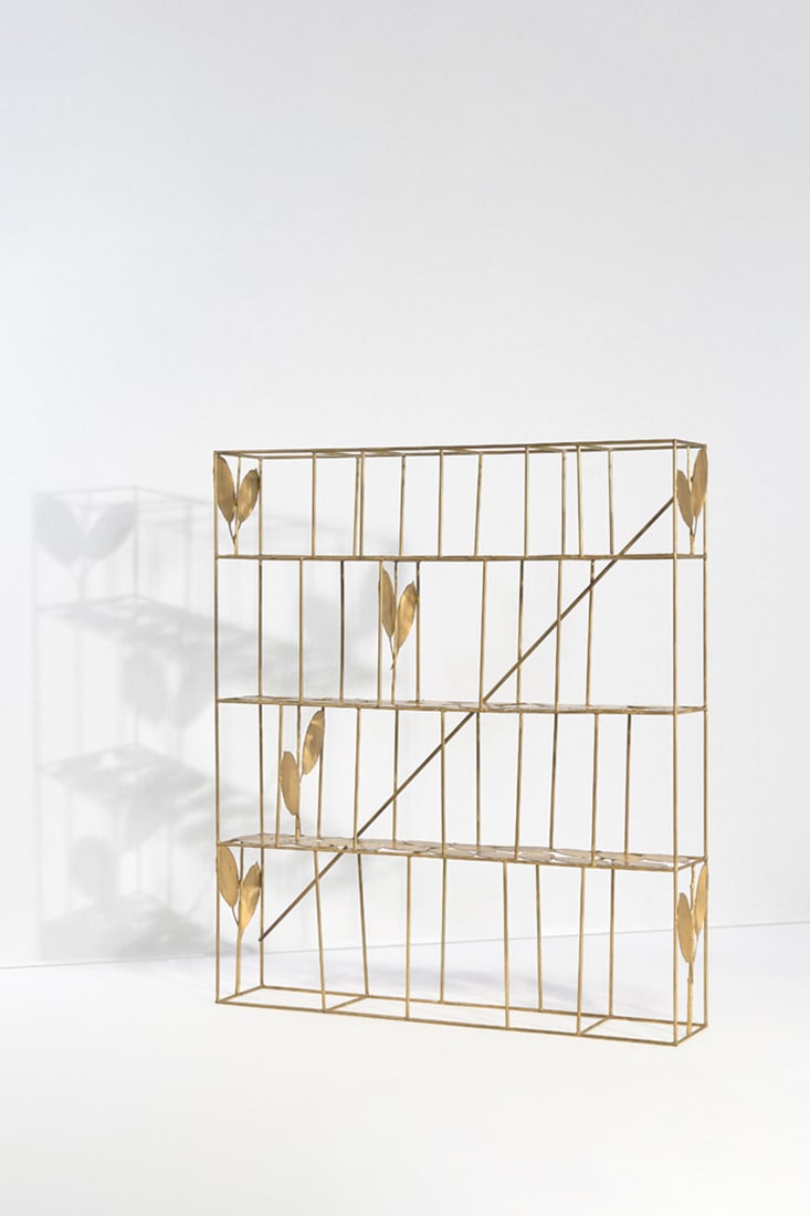 Andrea Salvetti (1967-2017) Library - Model ‘Melo A Ti’: Andrea Salvetti (1967-2017)Library - Model ‘Melo A Ti’One-of-a-kind pieceBrass and bronzeSigned and numbered ‘Andrea Salvetti,1/1’Model created in 2015H 170×W 150×D 2