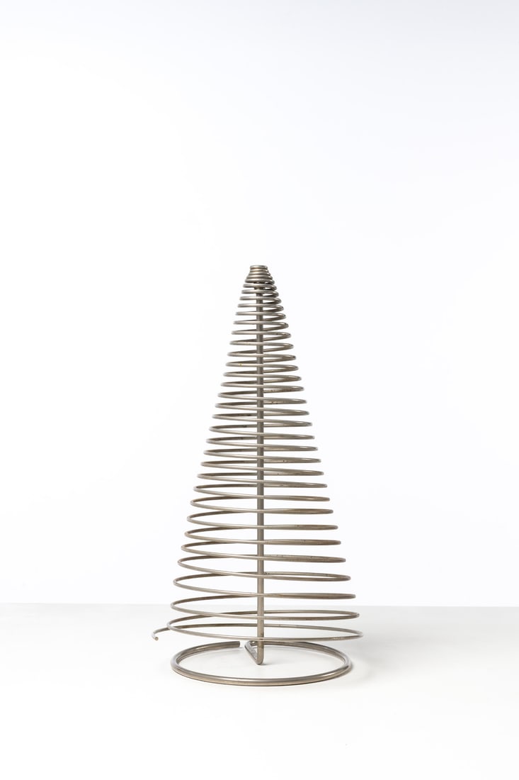 Yonel Lebovici (1937-1998) Sculpture known as 'L’arbre de Yonel' Nickel-plated steel Model: Yonel Lebovici (1937-1998)Sculpture known as 'L’arbre de Yonel' Nickel-plated steelModel created in 1970H 47×Ø24cmBibliography: - D. & Y. Lebovici, 'Yonel Lebovici 1937-1998',Ed. YP Ar