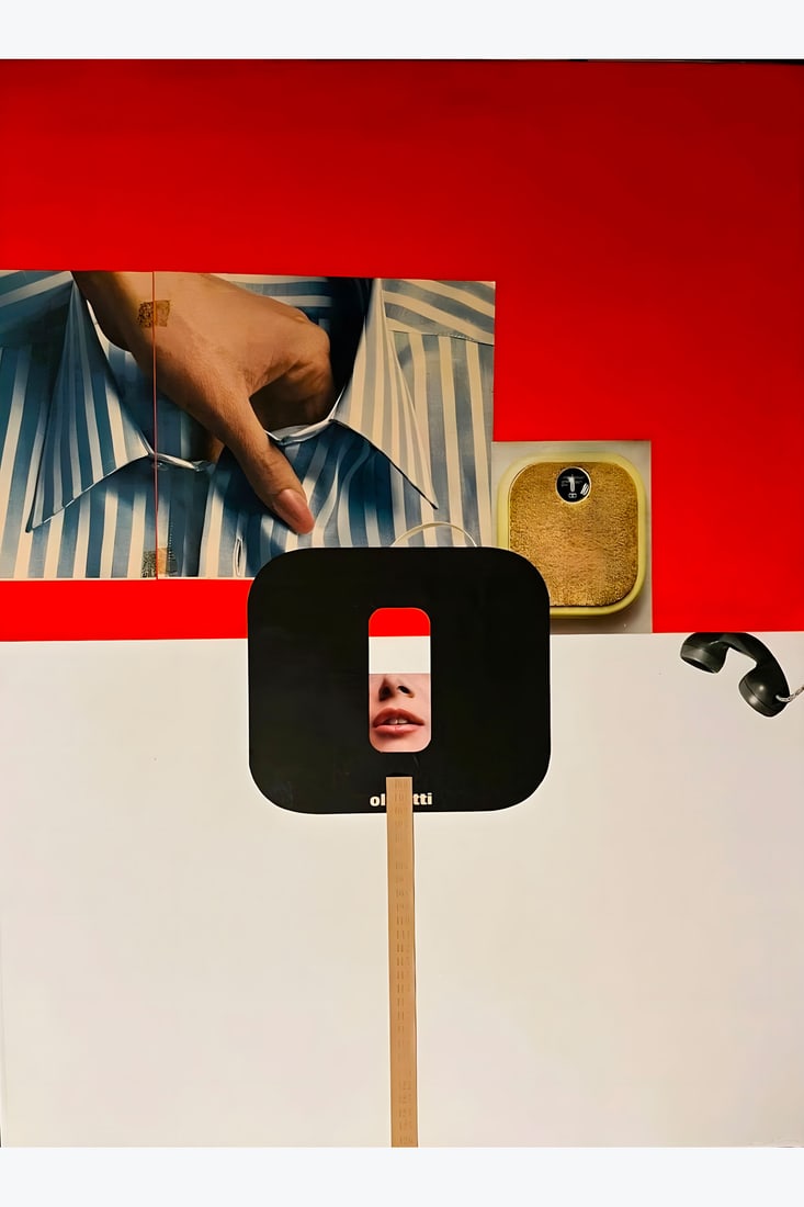 Peter Klasen (born in 1935) Untitled: Peter Klasen (born in 1935)Untitled1966Acrylic and collage on panel Signed lower right80 x 60 cmProvenance : Private collection, ItalyA certificate of authenticity from the artist will be provided to