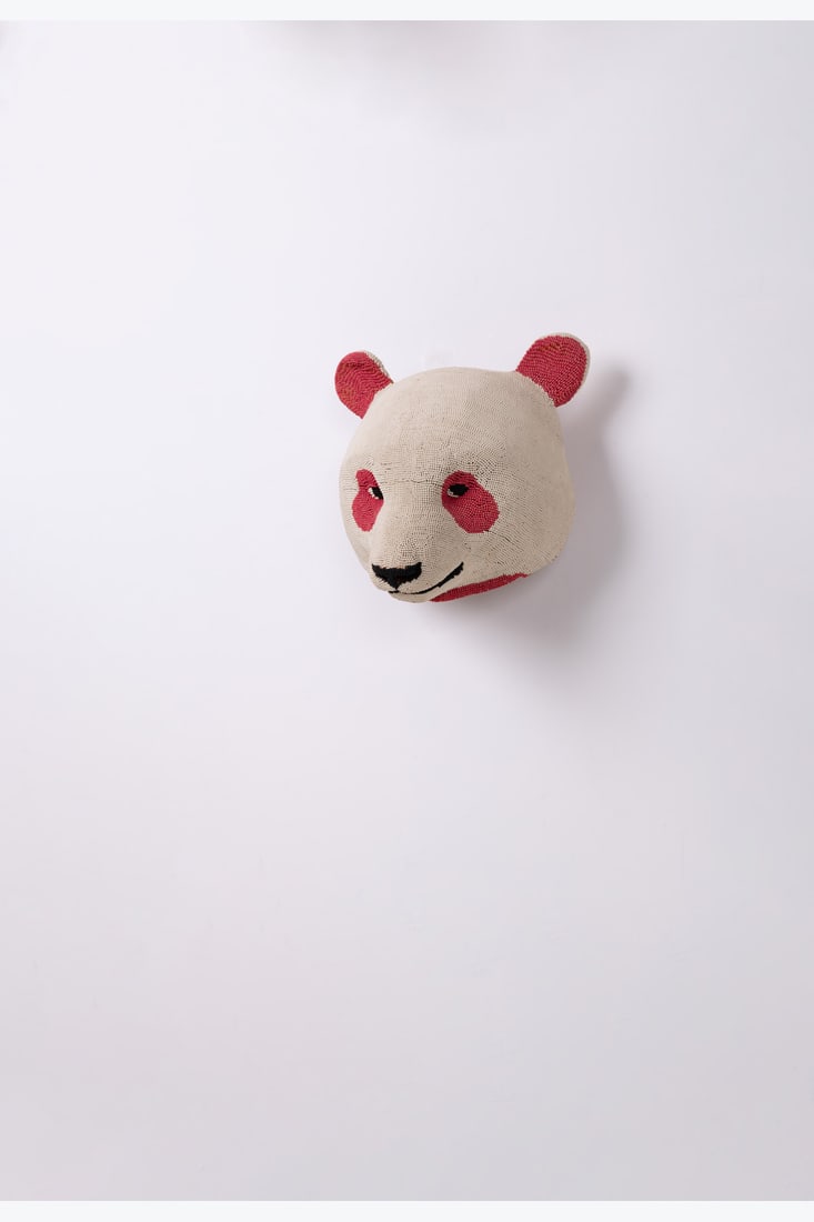 David Mach (born in 1956) Panda, 2004: David Mach (born in 1956) Panda, 2004 Assembly of colored matches Signed, dated, and numbered on the back: "2/4"Edition of 4 copies30 x 40 x 37 cmProvenance: Private collection, Belgium