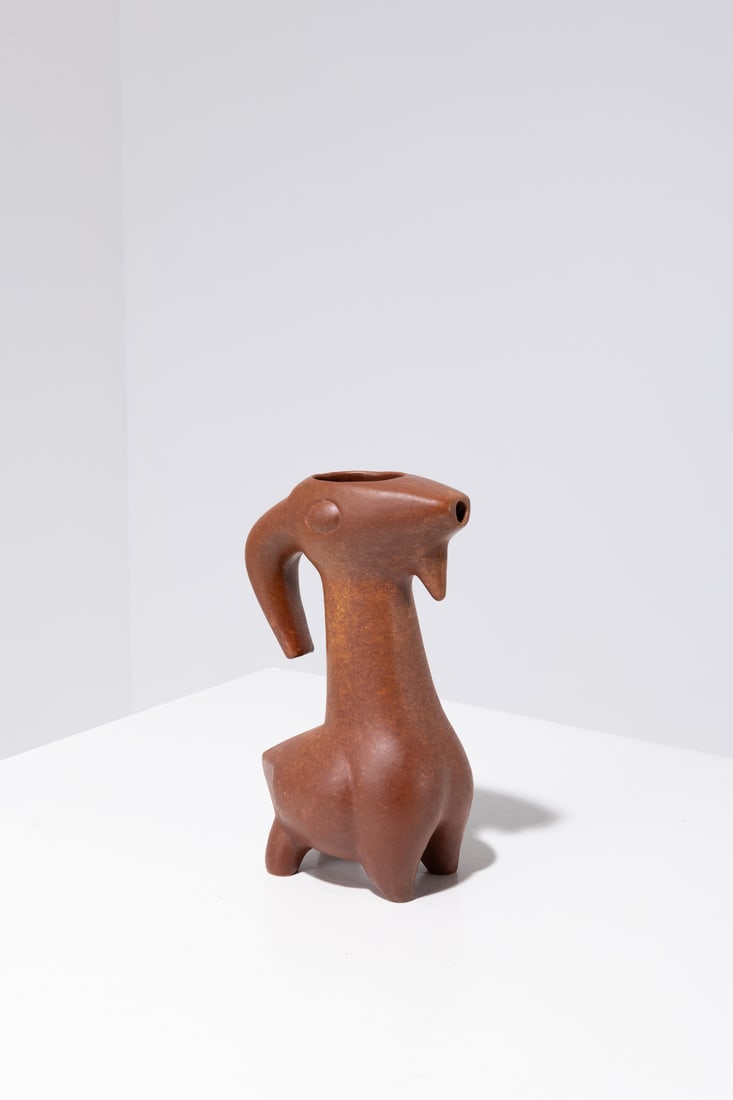 Jacques Blin (1920-1995) Sculpture: Jacques Blin (1920-1995)SculptureGlazed ceramicSigned “J. Blin”Model created around 1960H 25.5×W 10×D 14 cm