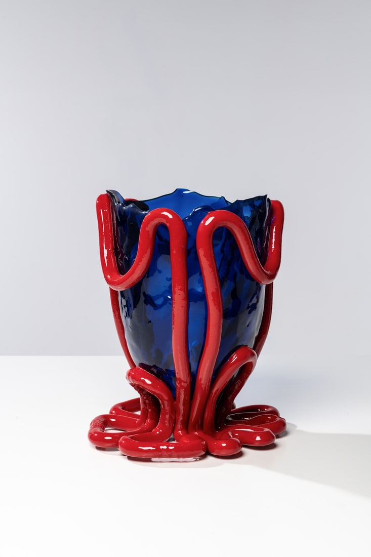 Gaetano Pesce (1939-2024) Vase - ‘Indian Summer’ Model Fish Design Collection Resin: Gaetano Pesce (1939-2024)Vase - ‘Indian Summer’ ModelFish Design CollectionResinCorsi EditionManufacturer's stamp on the baseModel created in 1996Production date: 2022H 37.5 × Ø