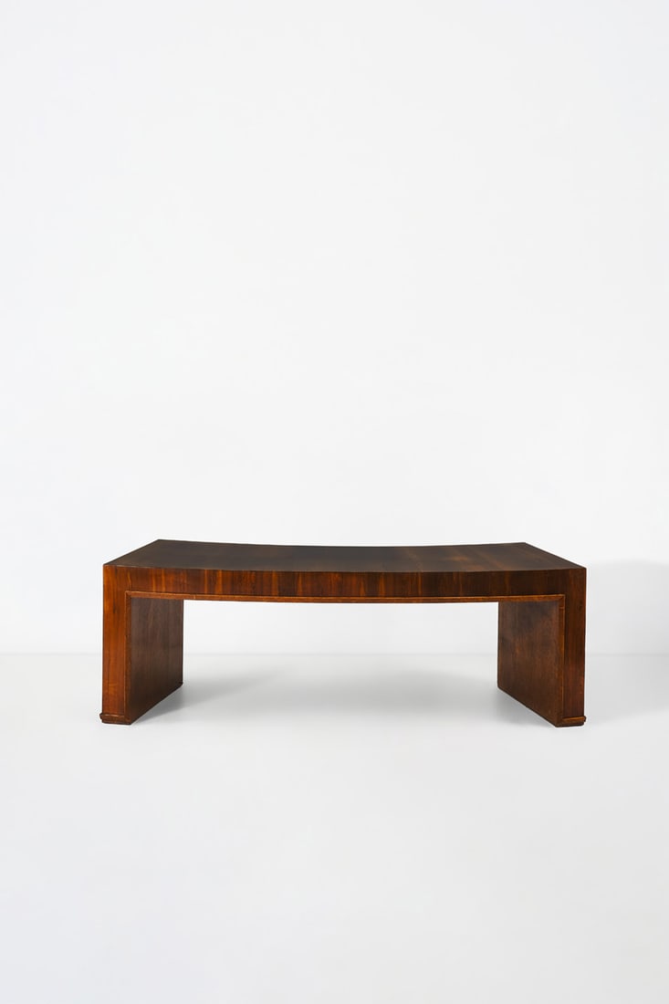 Osvaldo Borsani (1911-1985) Desk Walnut and radica Edited by Arredamenti Borsani Varedo Model (1 of 1)