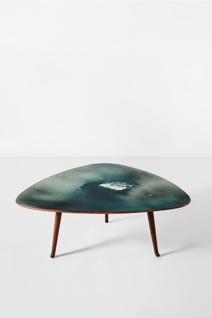 Osvaldo Borsani (1911-1985) & Lucio Fontana (1899-1968) Coffee table - Model 8098/1 (1 of 2)