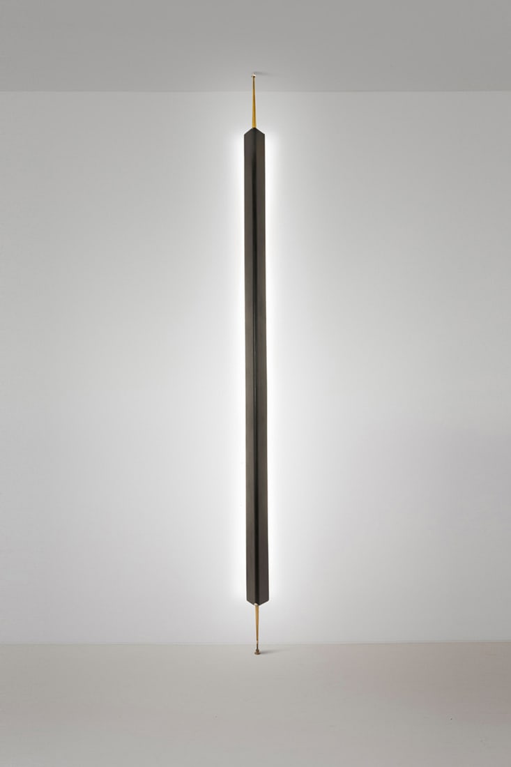 Osvaldo Borsani (1911-1985) Floor-to-ceiling lamp -Model LT8 (1 of 1)