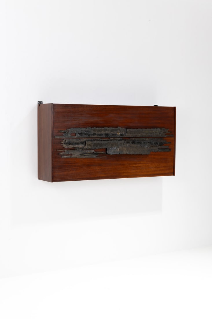 Osvaldo Borsani (1911-1985) & Arnaldo Pomodoro (1926-2025) Wall shelf - Model E22 (1 of 4)