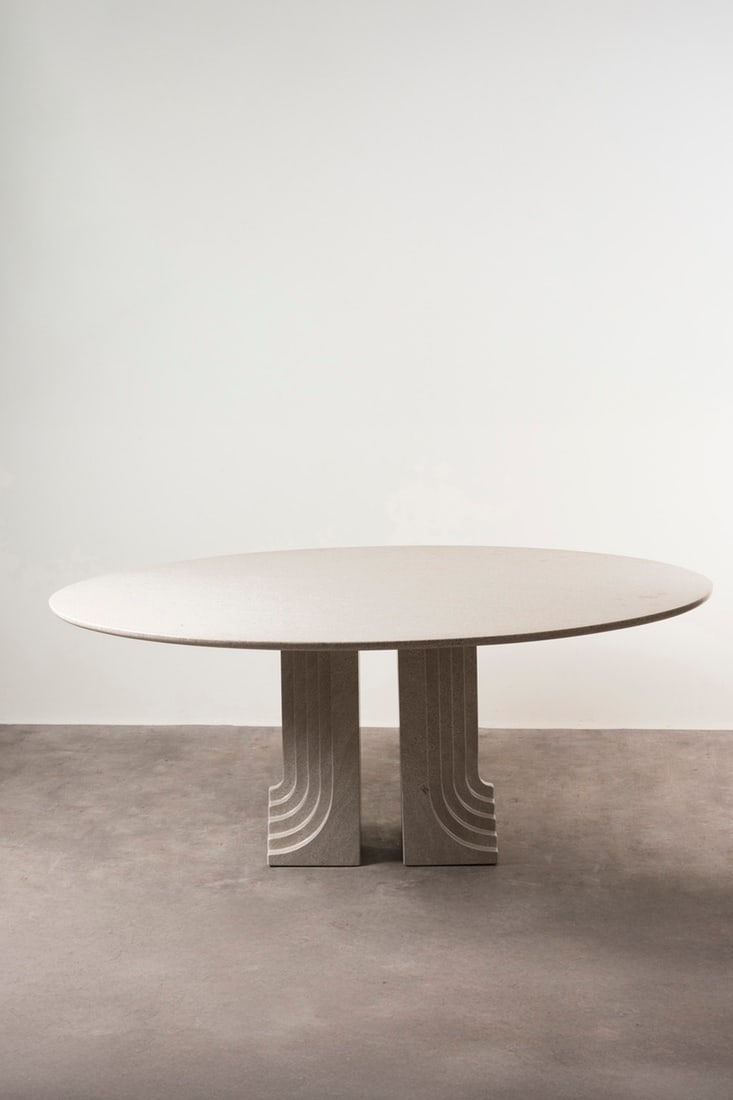Carlo Scarpa (1906-1978) Dining room table - ‘Samo’ model ‘Ultrarazionale’ (1 of 4)