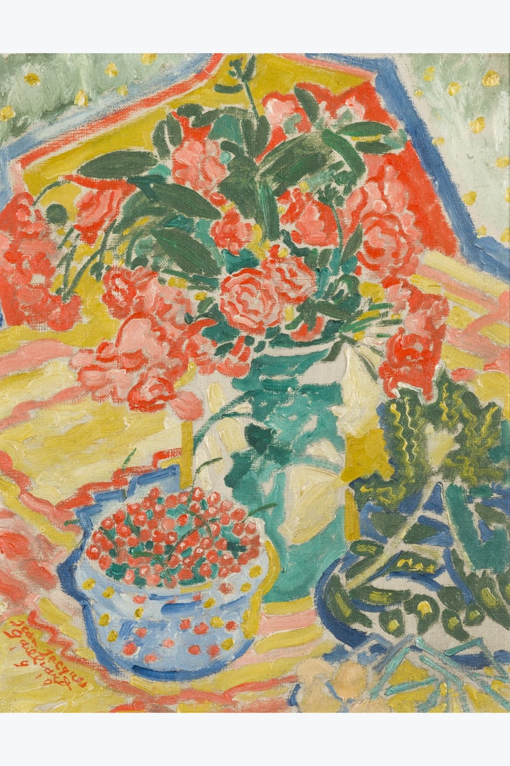 Jean-Jacques Gailliard (1890-1976) Fleurs, 1910 (1 of 1)
