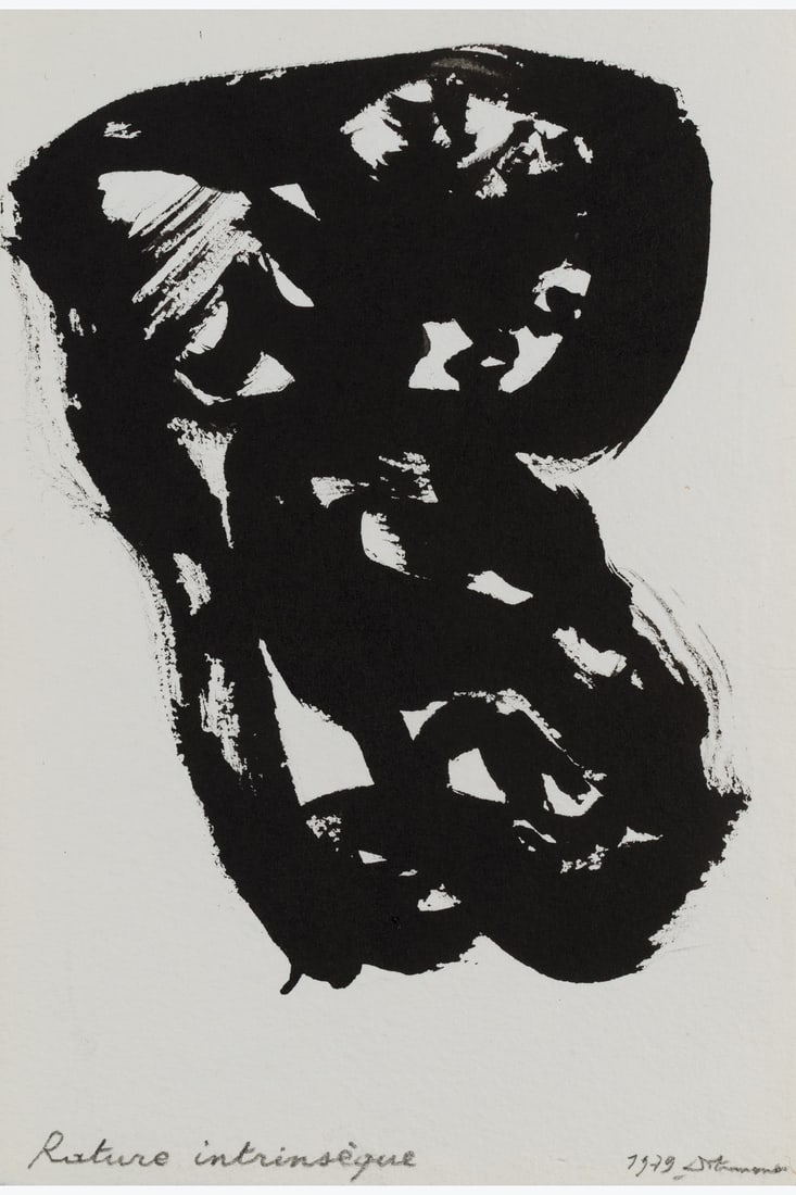 Christian Dotremont (1922-1979) Rature intrinsèque, 1979 (1 of 1)