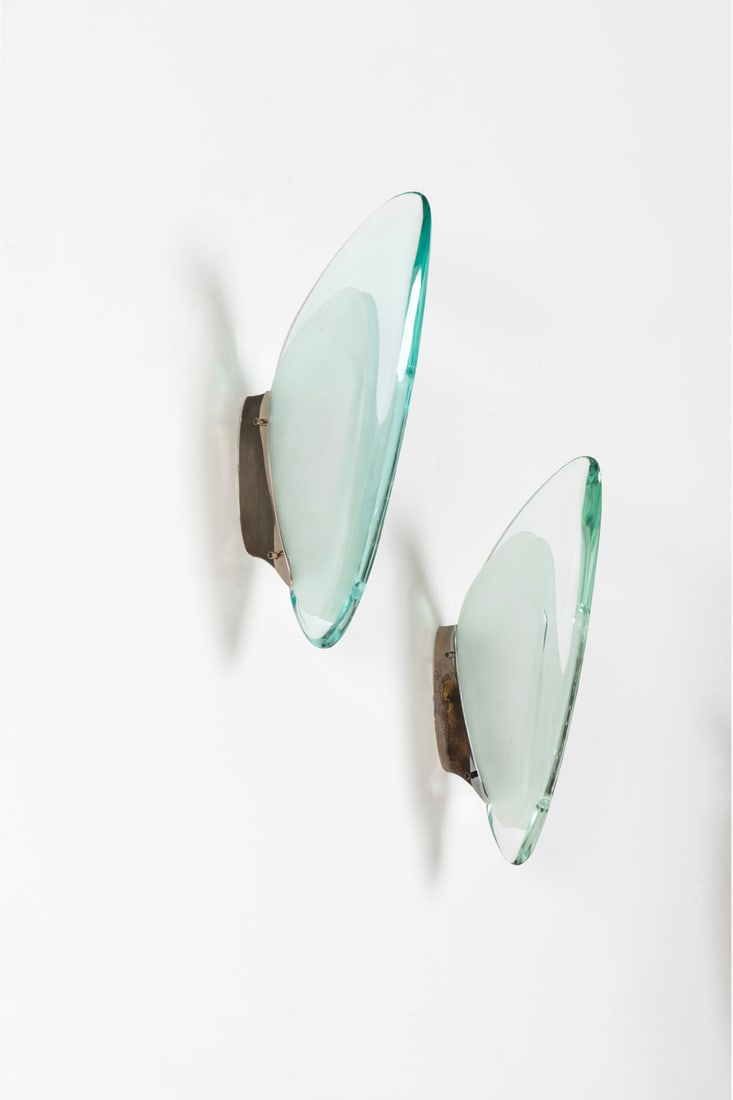 Max Ingrand (1908-1969) Pair of sconces - Model '1552' (1 of 2)