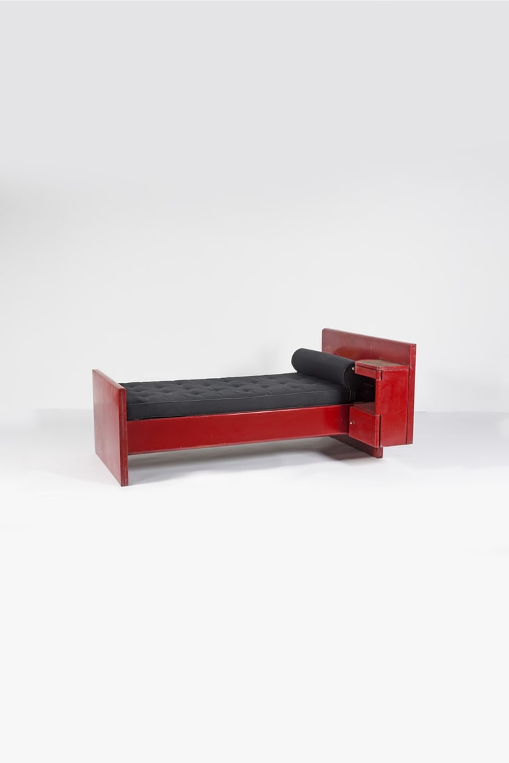 Jules Leleu (1883-2961) & Ateliers Jean Prouvé (1901-1984) Bed (1 of 2)
