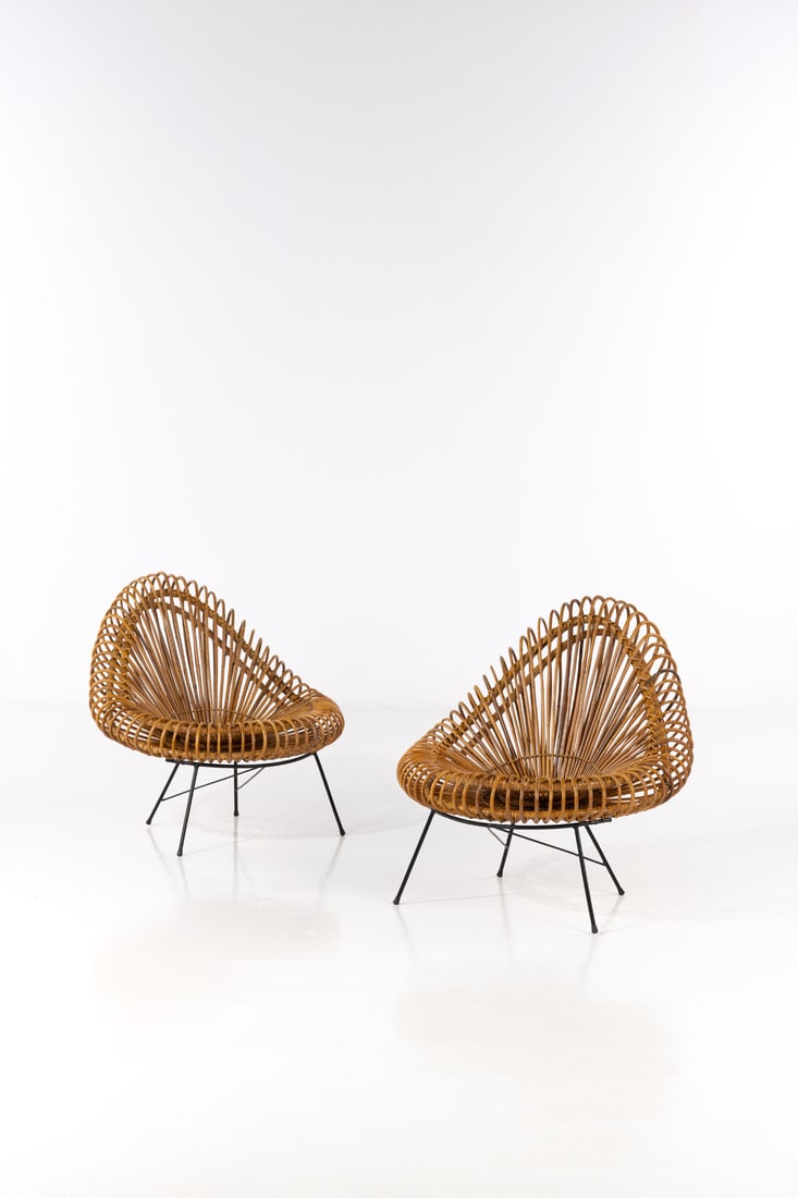 Janine Abraham (1929-2005) & Dirk Jan Rol (1929-2025) Pair of armchairs (1 of 2)