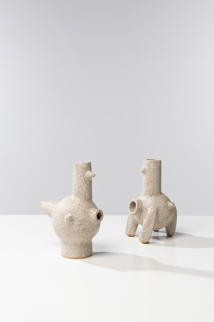 x Carlos Otero (born 1966) Set of two sculptures - Unique pieces (1 of 2)