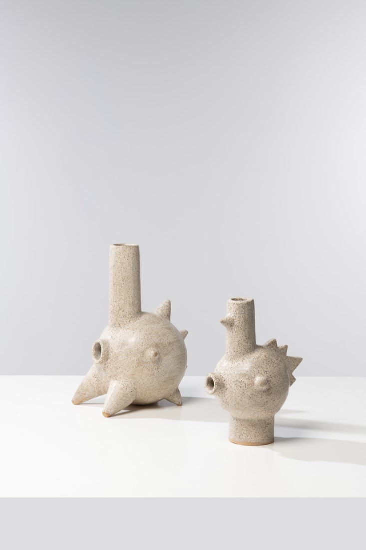 x Carlos Otero (born 1966) Set of two sculptures - Unique piece (1 of 1)