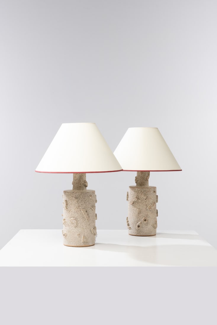 x Carlos Otero (born 1966) Pair of table lamps - Unique piece (1 of 1)