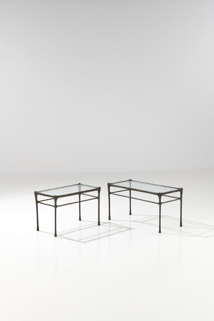 Bahman Dadkhah (born 1941) Set of two coffee tables Unique pieces (1 of 2)