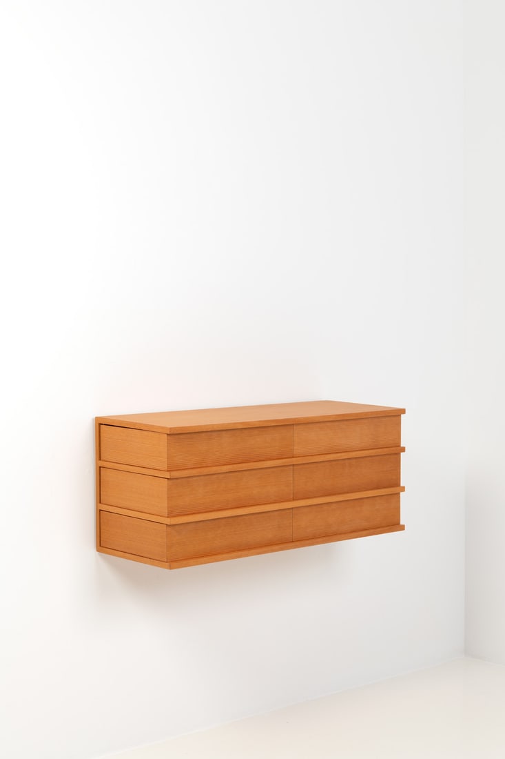 Jakob Jørgensen (born 1977) Wall-mounted chest of drawers - 'Fjarrill' model N°1/12 (1 of 3)