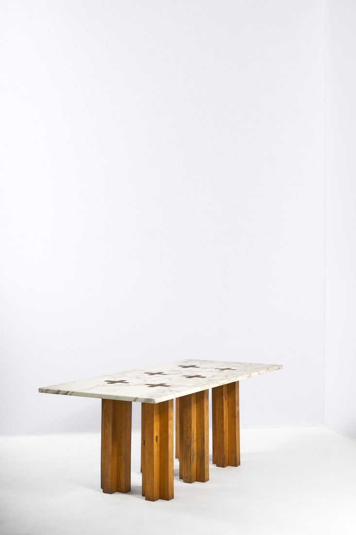 xx Andrea Salvetti (1967-2017) Dining table - 'Apuano' model (1 of 2)