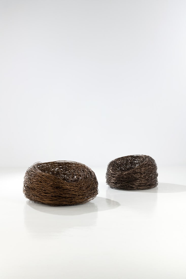 xx Andrea Salvetti (1967-2017) Pair of armchairs - 'Nido' model (1 of 3)