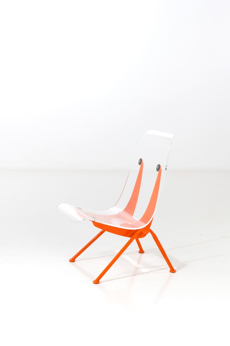 Virgile Abloh (1980-2021) & Jean Prouvé (1901-1984) Chair - 'Antony' model Limited edition (1 of 2)