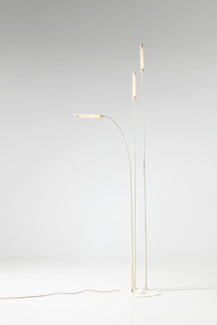 Wieki Somers Studio (founded in 2003) Floor lamp - 'Frozen Reed lamp' model 'Frozen in time' (1 of 1)