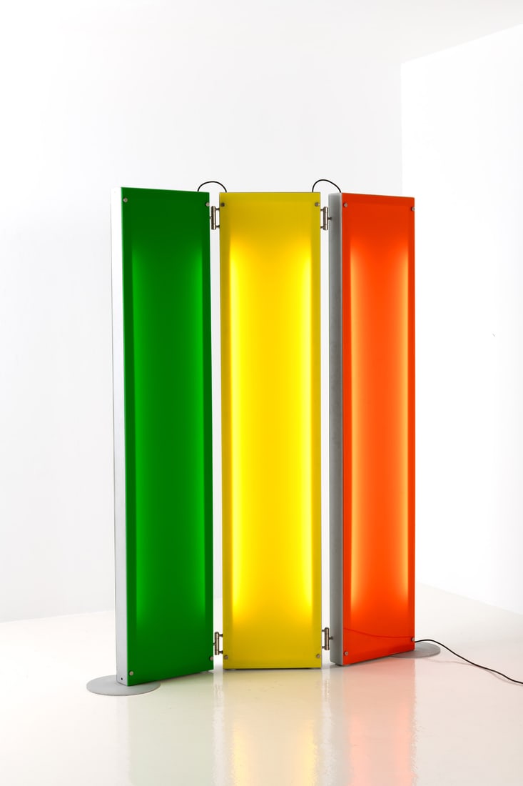 Johanna Grawunder (born 1961) Modular screen - "Specchio Light"model "Street Glow" Collection - (1 of 2)