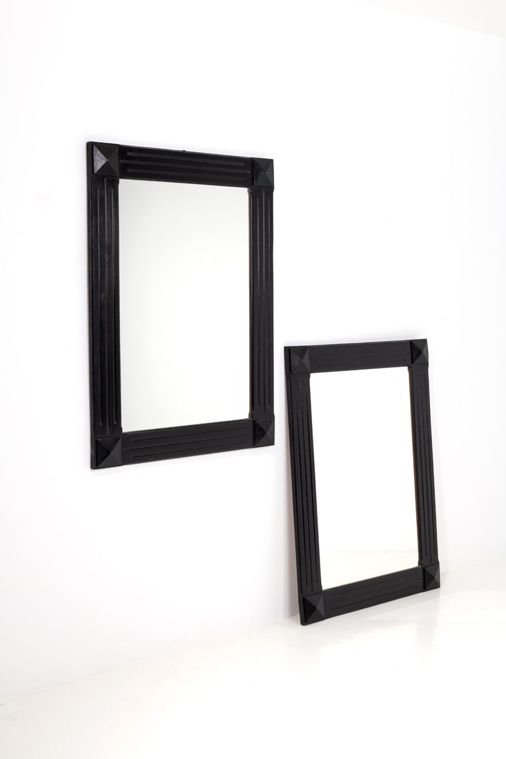 Italian production (20th c.) Pair of mirrors (1 of 1)