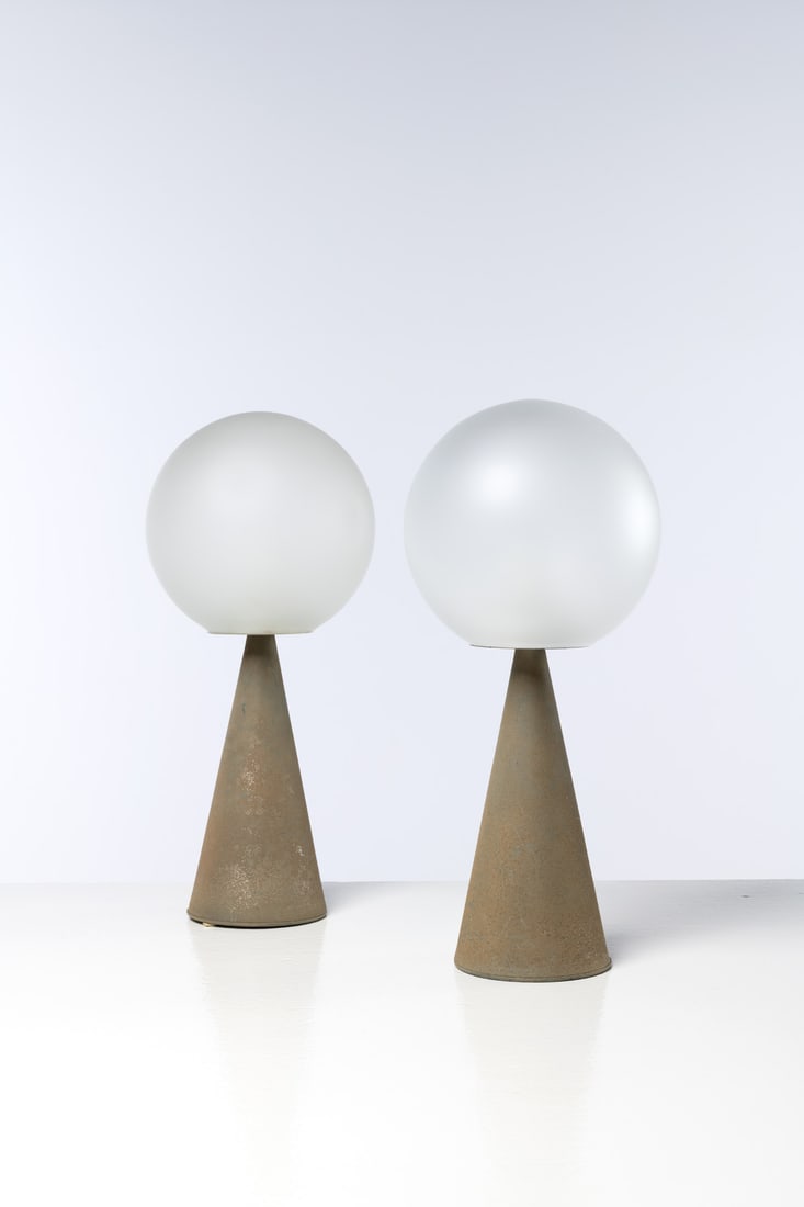Gio Ponti (1891-1979) Pair of table lamps - Model 2474, 'Bilia' (1 of 1)