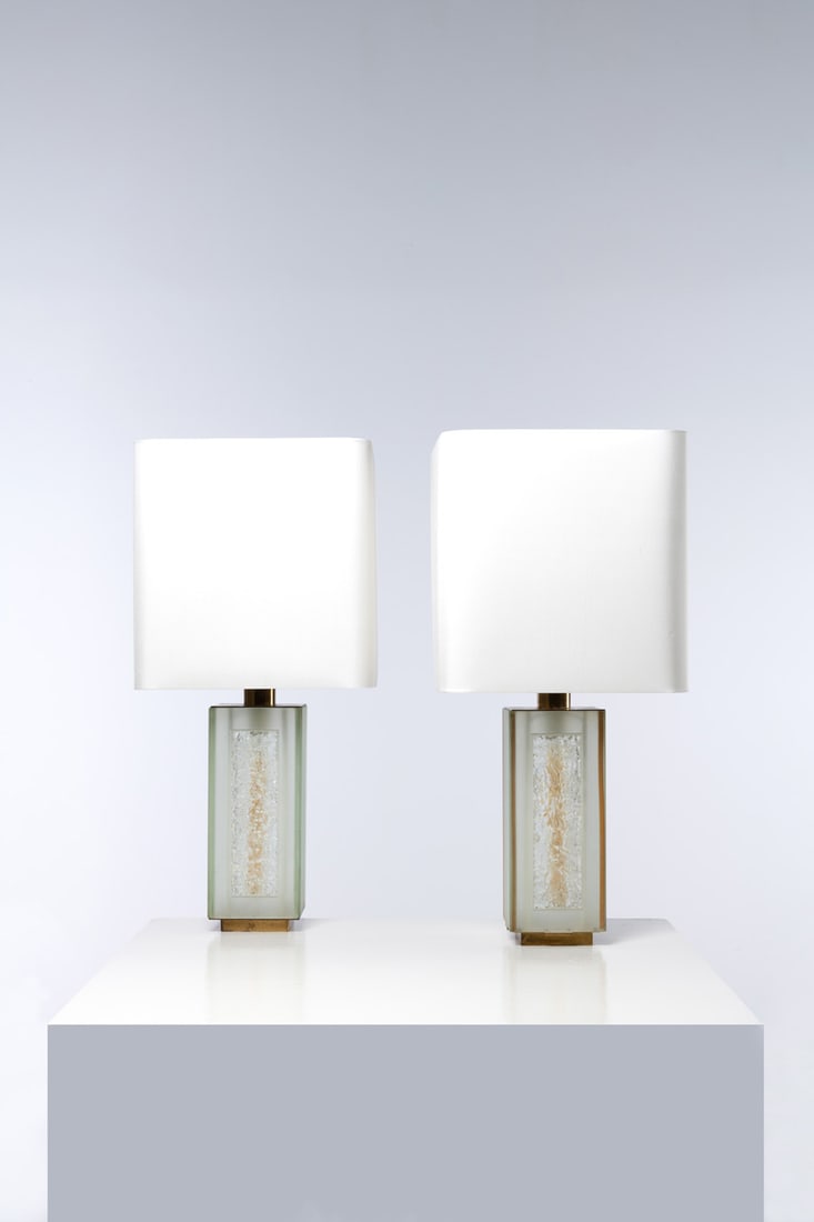 x Max Ingrand (1908-1969) Pair of table lamps - Model 2462 (1 of 4)