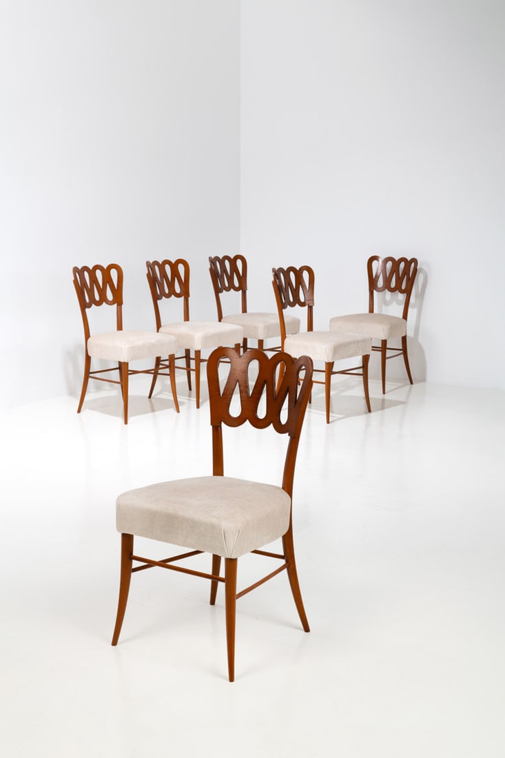 Gio Ponti (1891-1979) Set of six chairs - Model 969 (1 of 2)