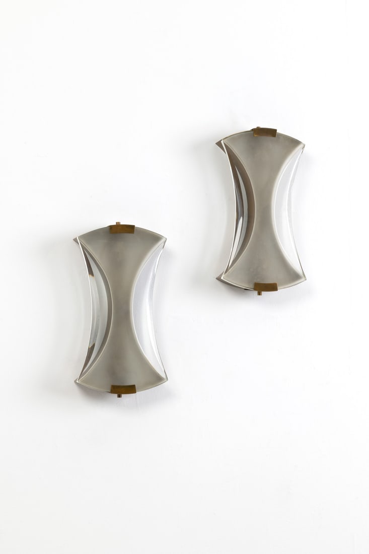 Max Ingrand (1908-1969) Pair of sconces - Model 2225 (1 of 1)