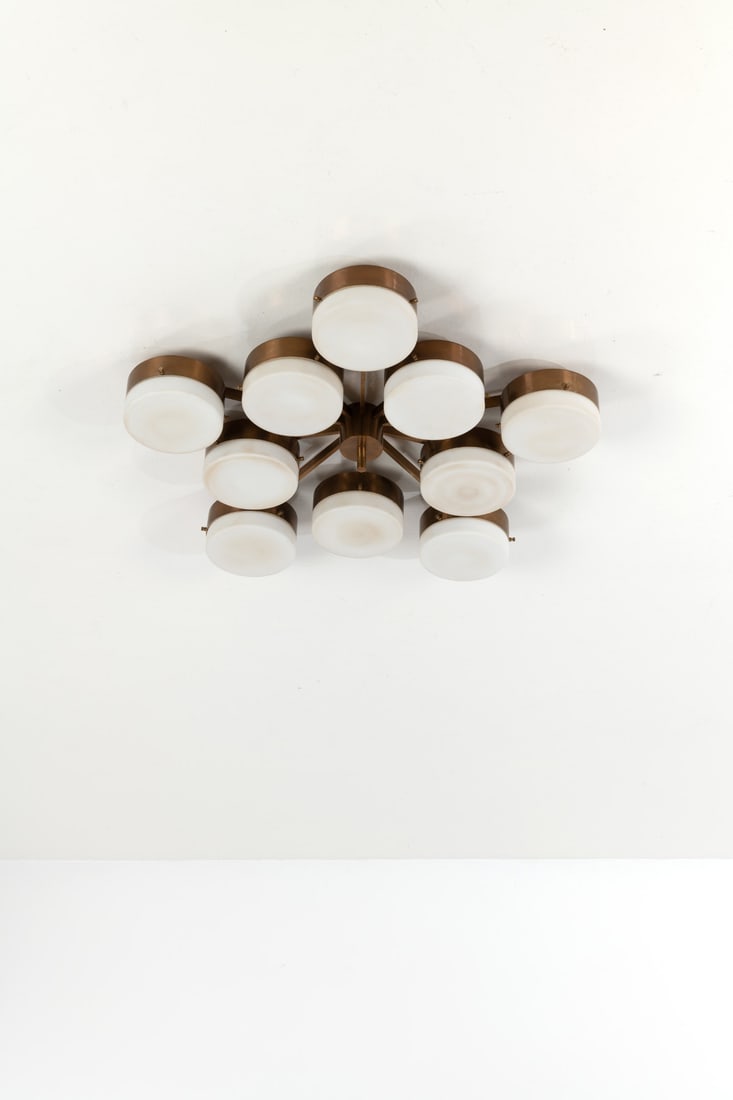 Gio Ponti (1891-1979) Ceiling lamp (1 of 2)