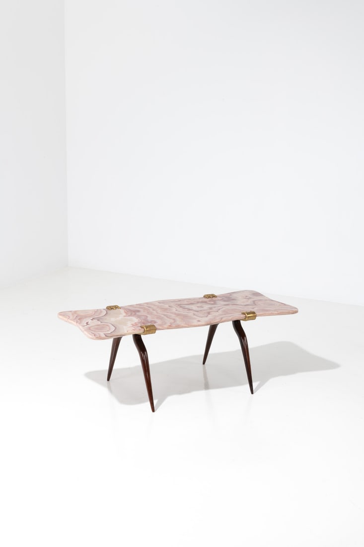 Fabrizio Clerici (1913-1993) Coffee table - Unique piece (1 of 2)