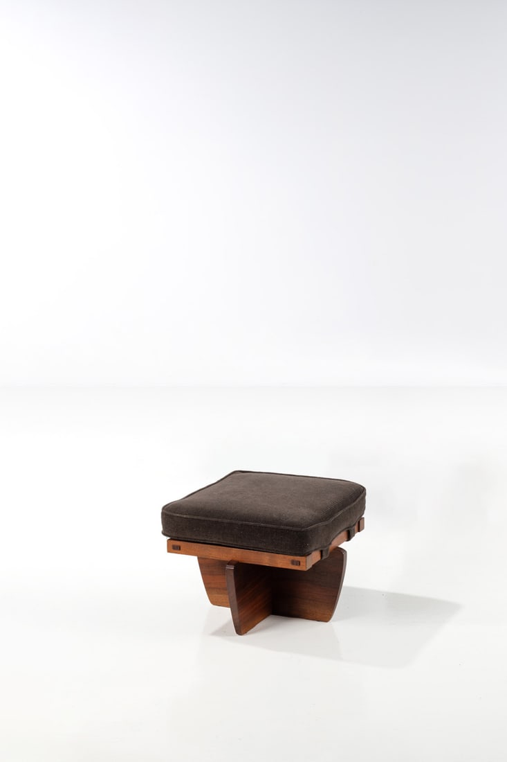 xx George Nakashima (1905-1990) Stool or hassock - 'Greenrock' Model (1 of 2)