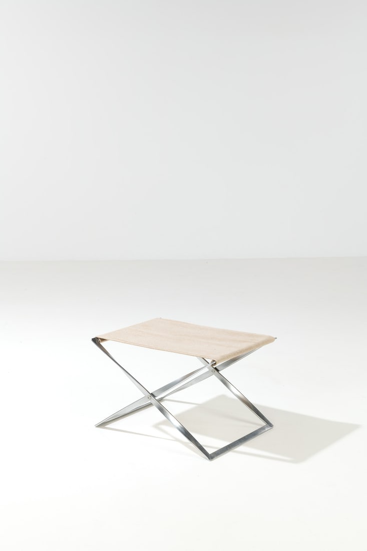 Poul Kjaerholm (1929-1980) Folding stool - Model 'PK 91' (1 of 1)