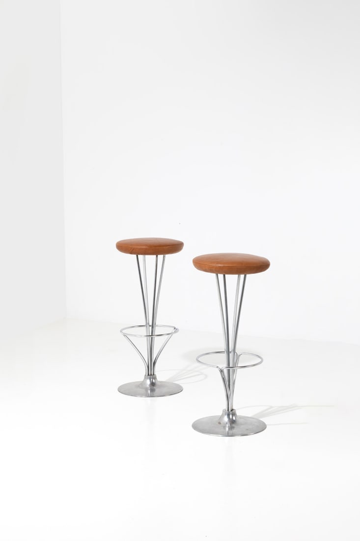 Piet Hein (1905-1996) Pair of stools (1 of 1)