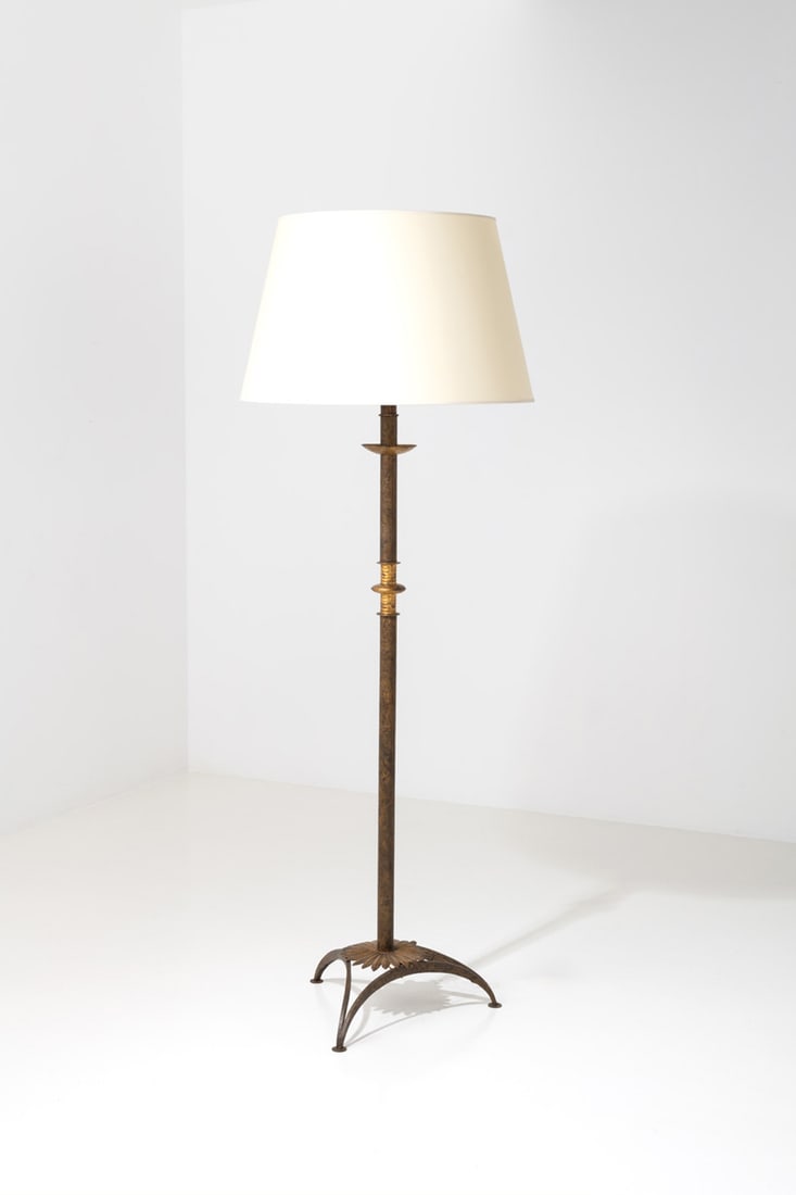 xx French production (20th c.) Floor lamp (1 of 2)