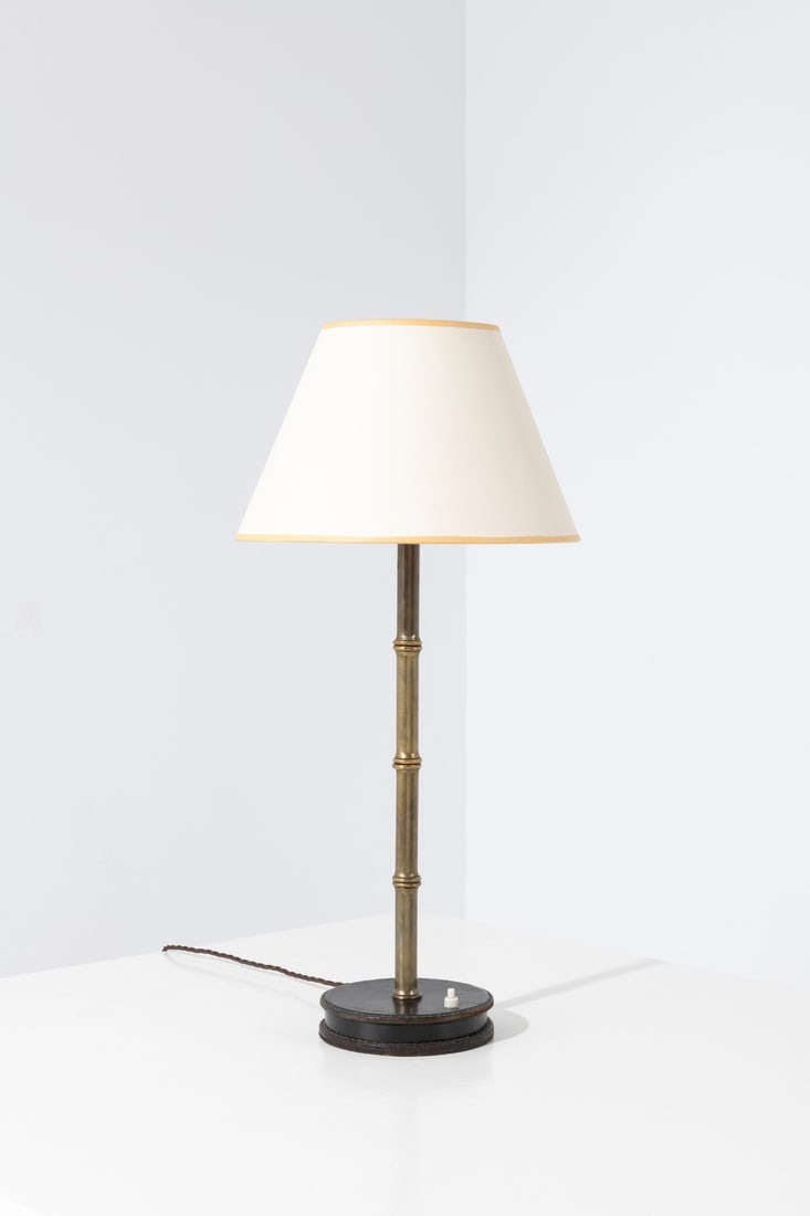 Jacques Adnet (1918-1992) Table lamp (1 of 1)