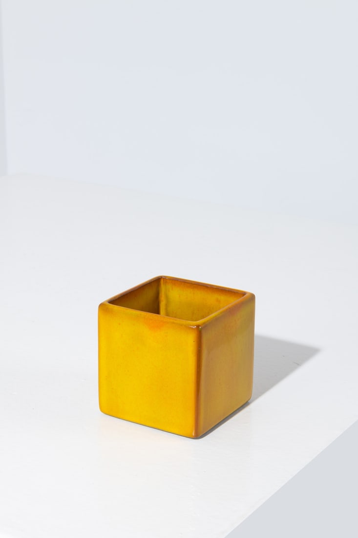 Jacques (1926-2008) & Dani Ruelland (1933-2010) Vase: Jacques (1926-2008) & Dani Ruelland (1933-2010)VaseGlazed ceramicIncised signature, 'Ruelland' on the undersideModel created circa 1960H 10 × L 10 × W 10 cm