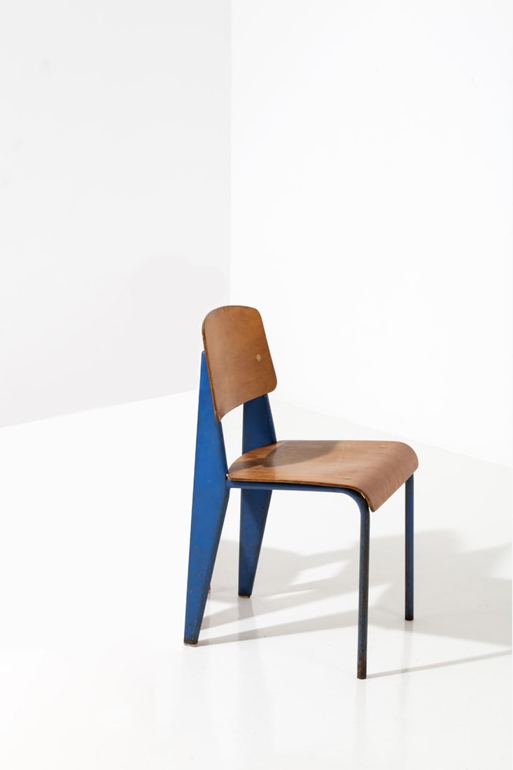 Jean Prouvé (1901-1984) Métropole chair, no. 305, 'Standard' (1 of 5)