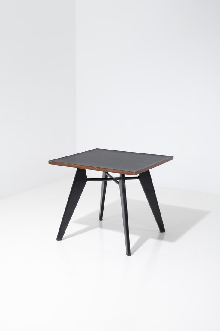xx Jean Prouvé (1901-1984) Pedestal table, model no. 511, 'Cafétéria' (1 of 1)