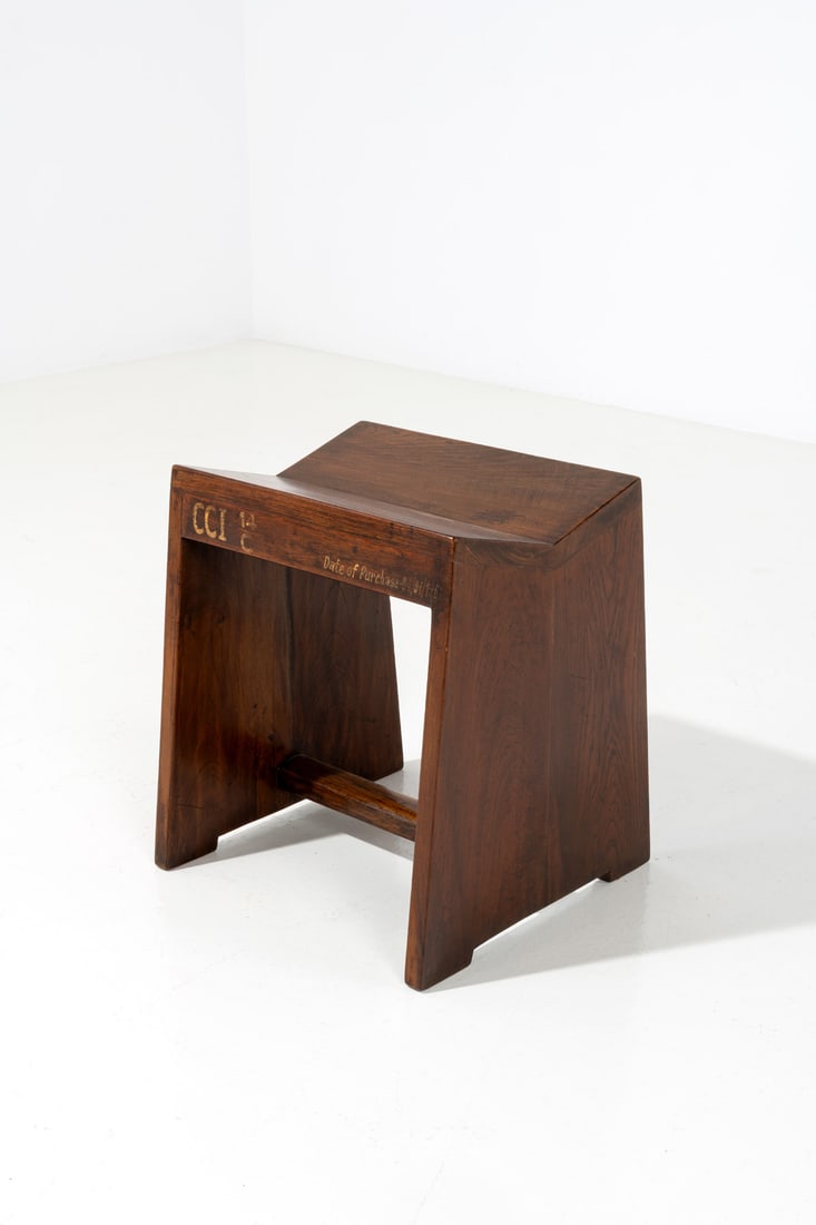Pierre Jeanneret (1896-1967) 'Sewing stool' (1 of 1)